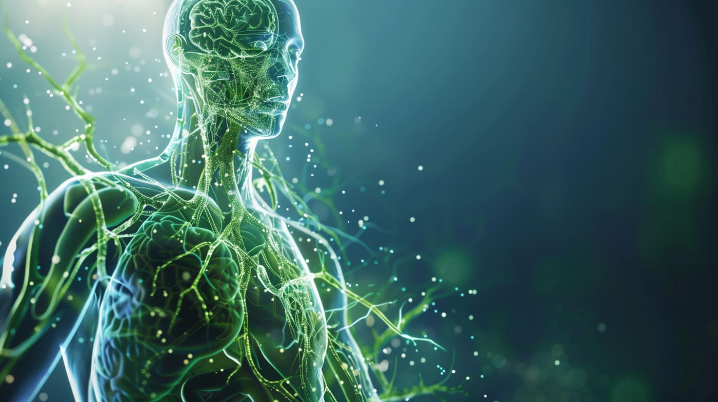 Die fasziale Kette mit Lymphsysstem und Statik